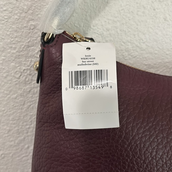 *GIVEAWAY* Kate Spade lexie Bay Street in Mulledwine NWT - Picture 3 of 8